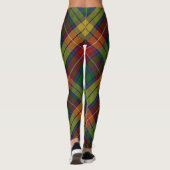 ブキャナンクランタータンチェック格子模様 レギンス (裏面)