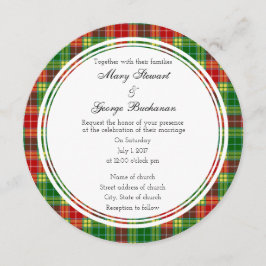 ブキャナンスコティ結婚ッシュラウンド招待状 招待状