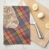 ブキャナンタータンチェックスコッティ キッチンタオル (四つ折り)