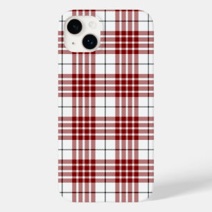 ブキャナンタータンチェックレッドホワイトプレイド Case-Mate iPhone 14 PLUSケース