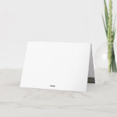 ブキャナンファミリー氏プリドスコティッシュキルトタータンチェック サンキューカード (裏面)