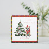 ブキャナンモダンタータンチェックハッピーパーリデイズドッグ (スタンド正面)