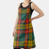 ブキャナン古代タータンチェック模様 エプロン (インサイチュ)