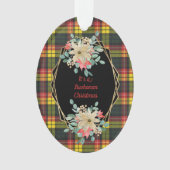 ブキャナン モダン スコットランド タルタン クリスマス オーナメント (正面)