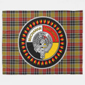 ブキャナン – Tuscarora Crest フリースブランケット (正面(横))