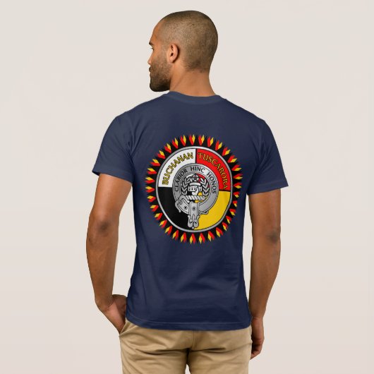ブキャナン – Tuscarora Crest Tシャツ (裏面フル)