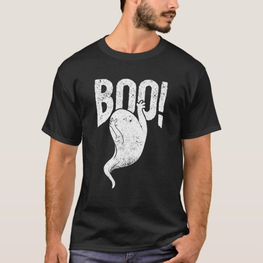 ブキュート幽霊ことわざ幽霊たち不気味ハロウィーンスクア Tシャツ (正面)