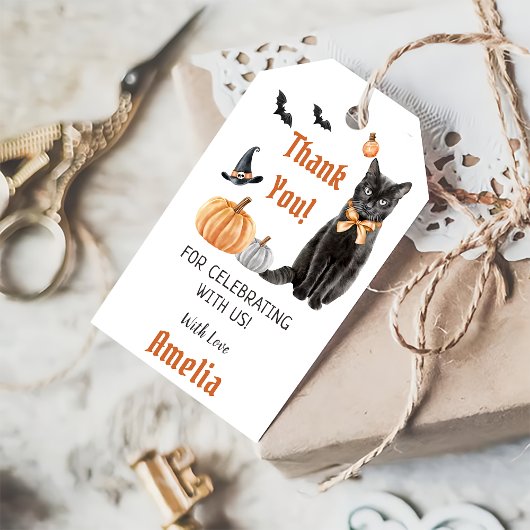 ブキュート幽霊ハローウィンパーティ ギフトタグ