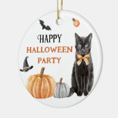 ブキュート幽霊ハローウィンパーティ セラミックオーナメント (左)