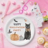 ブキュート幽霊ハローウィンパーティ ペーパープレート (パーティー)