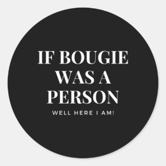 ブギもしーは私が住んでいる人だった ラウンドシール