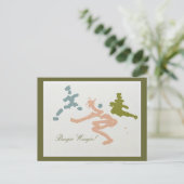 ブギウギの女の子 ポストカード (スタンド正面)