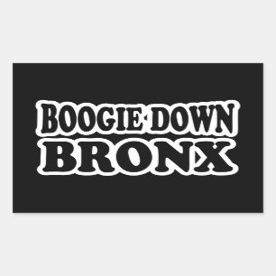 ブギウギブロンクス、NYC 長方形シール