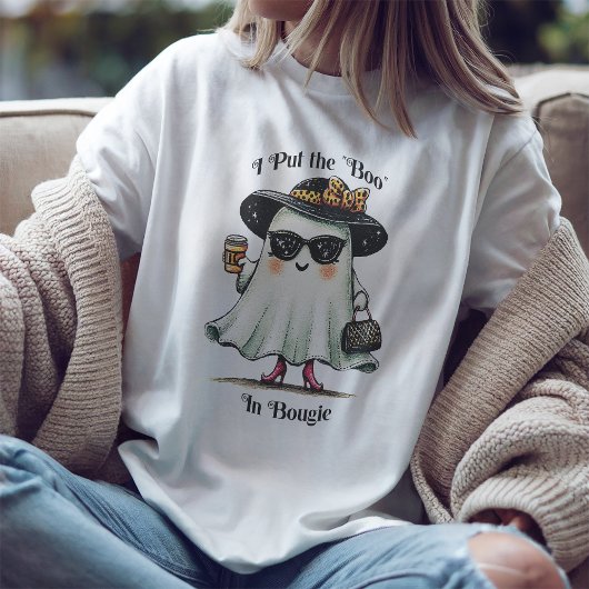 ブギーの中にブーを入れたゴーストTシャツ Tシャツ