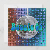 ブギーオン！1招待状 (正面)