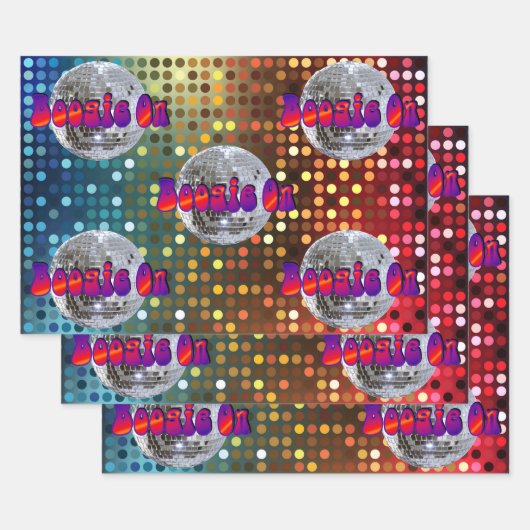 ブギーオン!2 ラッピングペーパーシート (セット)