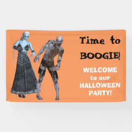 ブギーゾンビウィッチハロウィンパーティー 横断幕