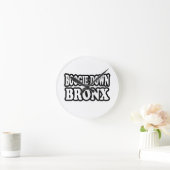 ブギーダウンブロンクス、ニューヨーク ラウンド壁時計 (ホーム)