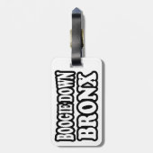 ブギーダウンブロンクス、ニューヨーク ラゲッジタグ (裏面縦)