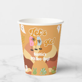 ブギーハロウィーンレトロ子供の誕生日 紙コップ