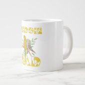 ブギーパパレトロおもしろいパロット愛好家 ジャンボコーヒーマグカップ (正面右)