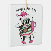 ブギーファイアライフ、ブージークリスマスツリー、クリスマスギフト セラミックオーナメント (右)