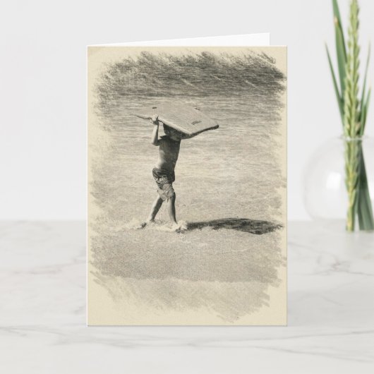 ブギーボーディング カード (正面)