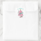 ブギーモミの人生をスプルケードすべて、ブギークリスマスツリー スクエアシール (バッグ)