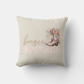 ブギー女性のカーボーイボホカントリーガールヴィベ クッション (正面)