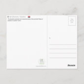 ブクシャン宮殿、イエメン ポストカード (裏面)