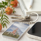 ブクスネス教会ロフォテンノルウェー キーホルダー (正面右)