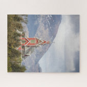 ブクスネス教会ロフォテンノルウェー ジグソーパズル (横)