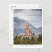 ブクスネス教会ロフォテンノルウェー ポストカード (正面/裏面)