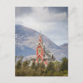 ブクスネス教会ロフォテンノルウェー ポストカード (正面)