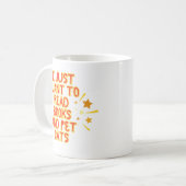 ブクフル猫引用文マグ コーヒーマグカップ (正面左)