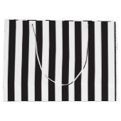 ブクラシックラッストライプク ラージペーパーバッグ (裏面)