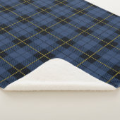 ブクラシックルタータンプレイドシェルパブランケット シェルパブランケット (3/4)