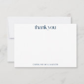 ブクラシックルーレトログレンプライドカスタムベイビーシャワー サンキューカード (正面)