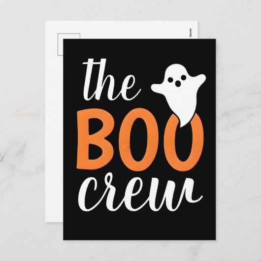 ブクルーオレンジハロウィンファミリーマッチング シーズンポストカード (正面/裏面)