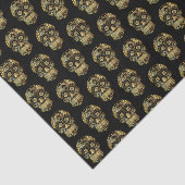 ブクールラック&金ゴールド砂糖スカルデー 薄葉紙 (詳細)