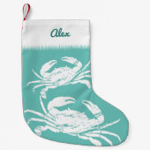 ブクールル航海のガニカスタムビーチ スモールクリスマスストッキング (正面)