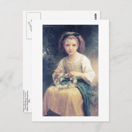 ブグエラウエンファントトレサンヌクールンヌ ポストカード (正面/裏面)