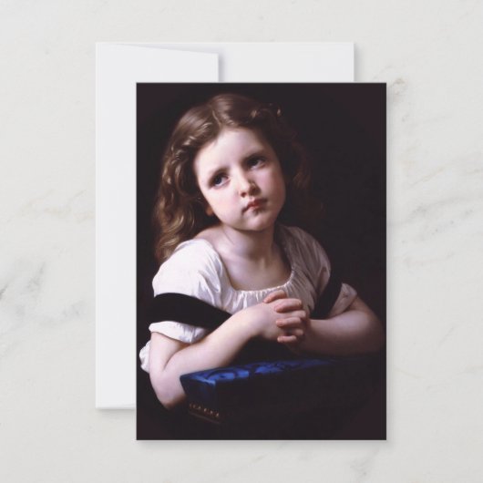 ブグエローザ祈りの言葉招待状 招待状 (正面)