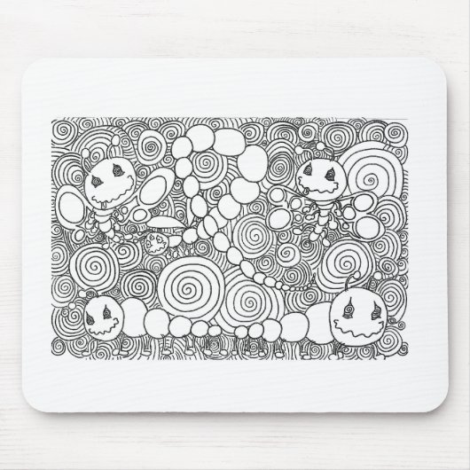 ブグズ時代 マウスパッド (正面)