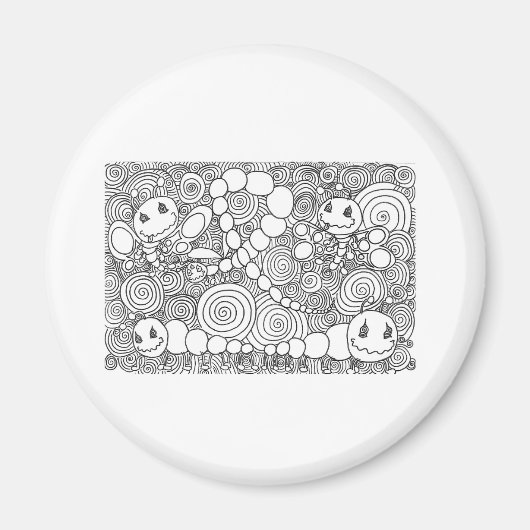 ブグズ時代 マグネット (正面)