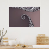 ブグテール – フラクタルポスター ポスター (キッチン)