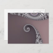 ブグテール – フラクタル葉書 ポストカード (正面/裏面)