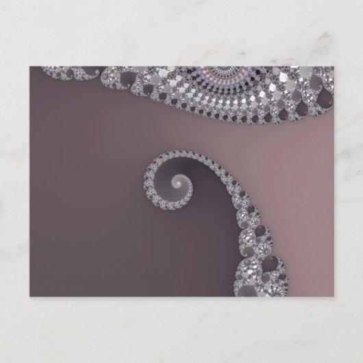 ブグテール – フラクタル葉書 ポストカード (正面)