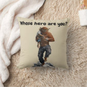 ブグベアヒーローチャイルドレスキューアートファンタジー装飾用クッション クッション (ブランケット)