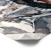 ブグベアーヒーローチャイルドレスキューレファンタジーウォールアートプリント ポスター (角)